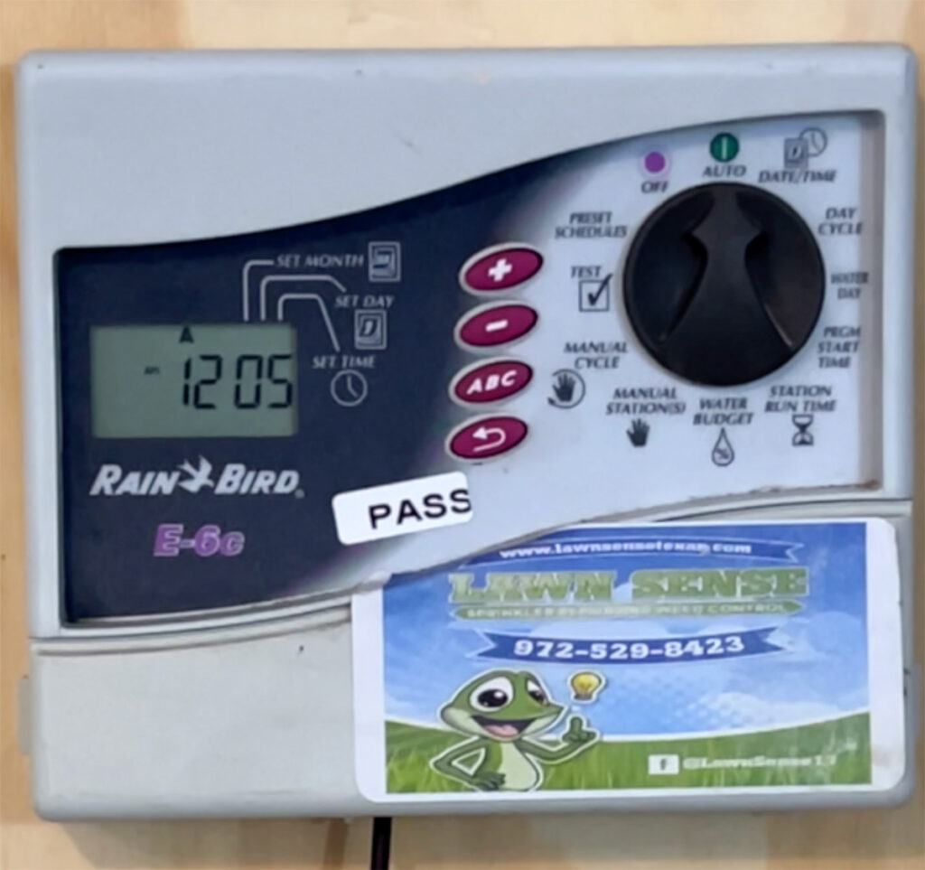 How To Program RainBird EC Controller - Lawn Sense