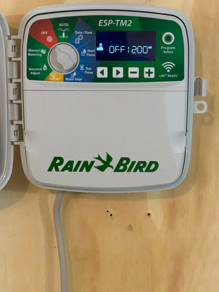 How To Program RainBird ESP-TM2 Controller - Lawn Sense