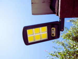 Photocell light outside home