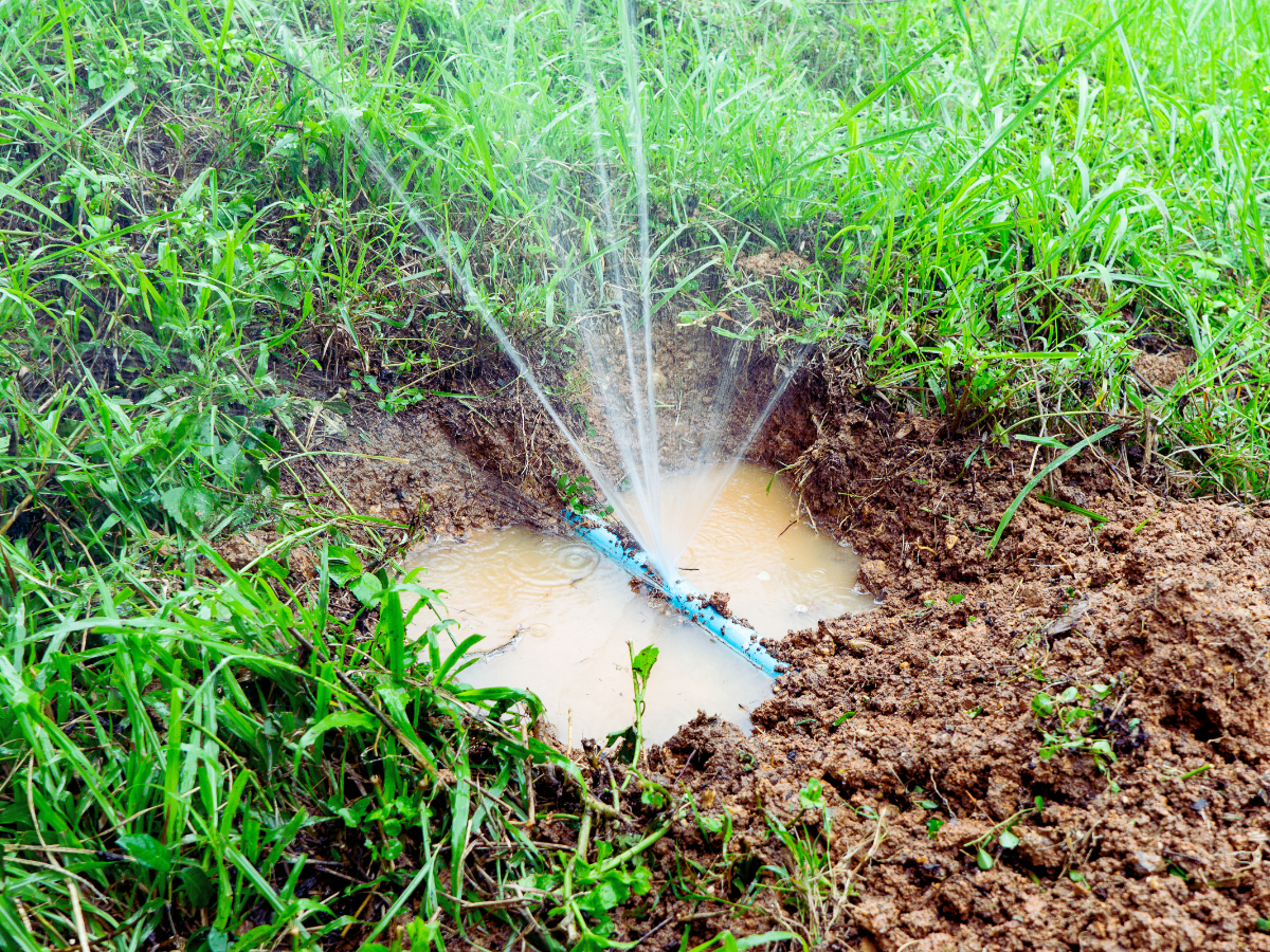 Beautiful view of Leaking Sprinkler System Installation