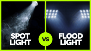 spot vs flood light 